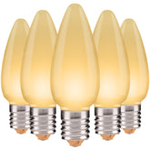 C9 LED Christmas Light Bulbs | Frosted
